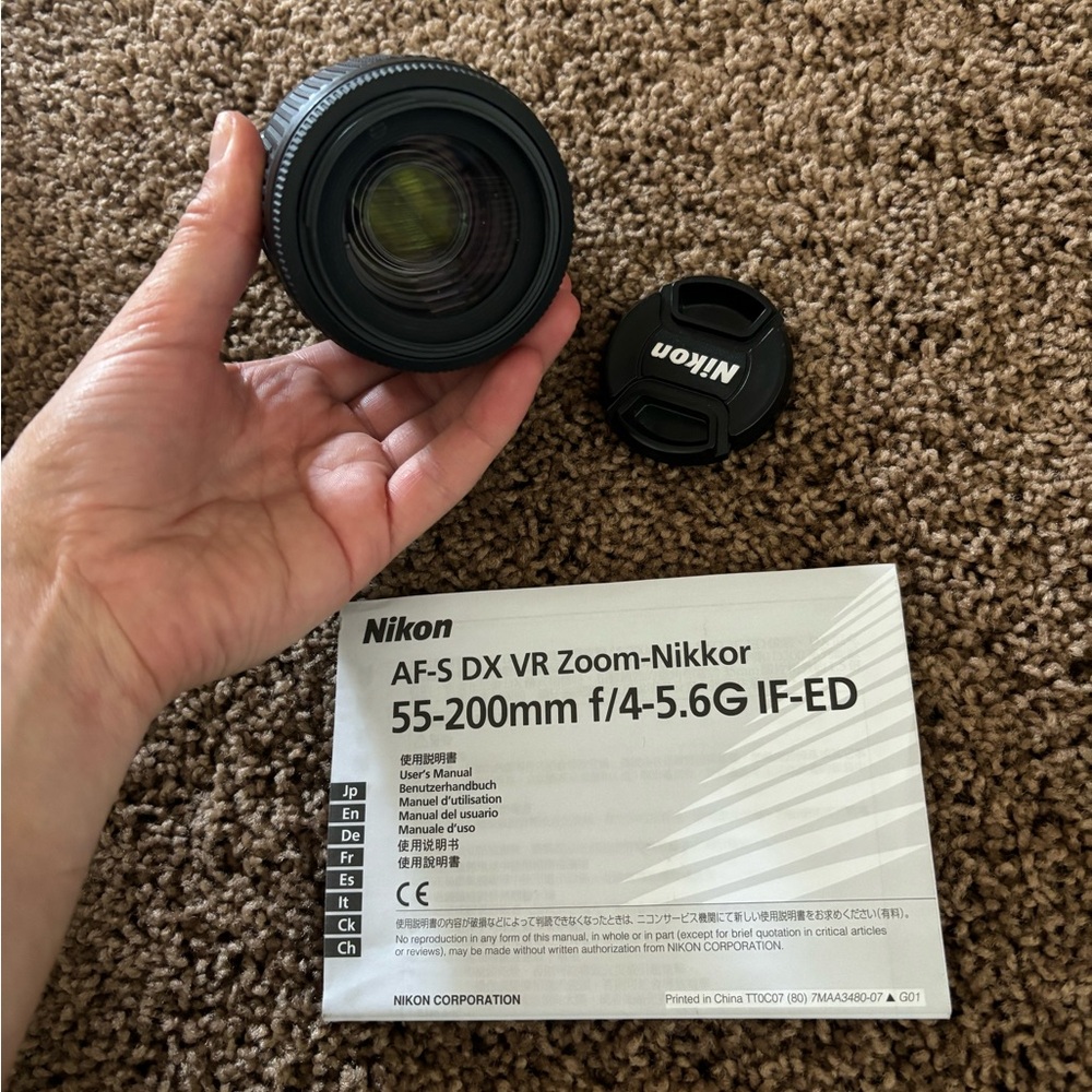 Nikon zoom lens attachment